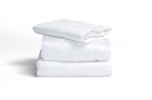 Folded sheet set in cloud drift