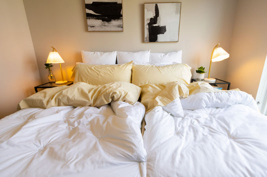 Premium 300 TC Cotton Sateen Split Comforter
