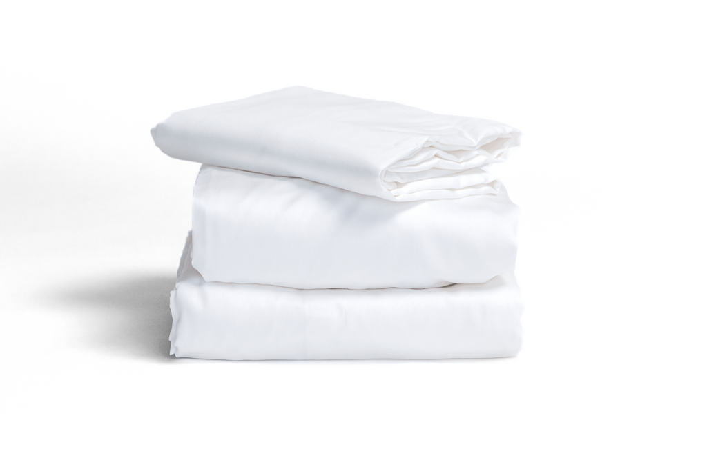 Sheet set folded in cloud drift